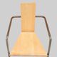Chaise en bois et béton Jonas Bohlin, Suède, 1981