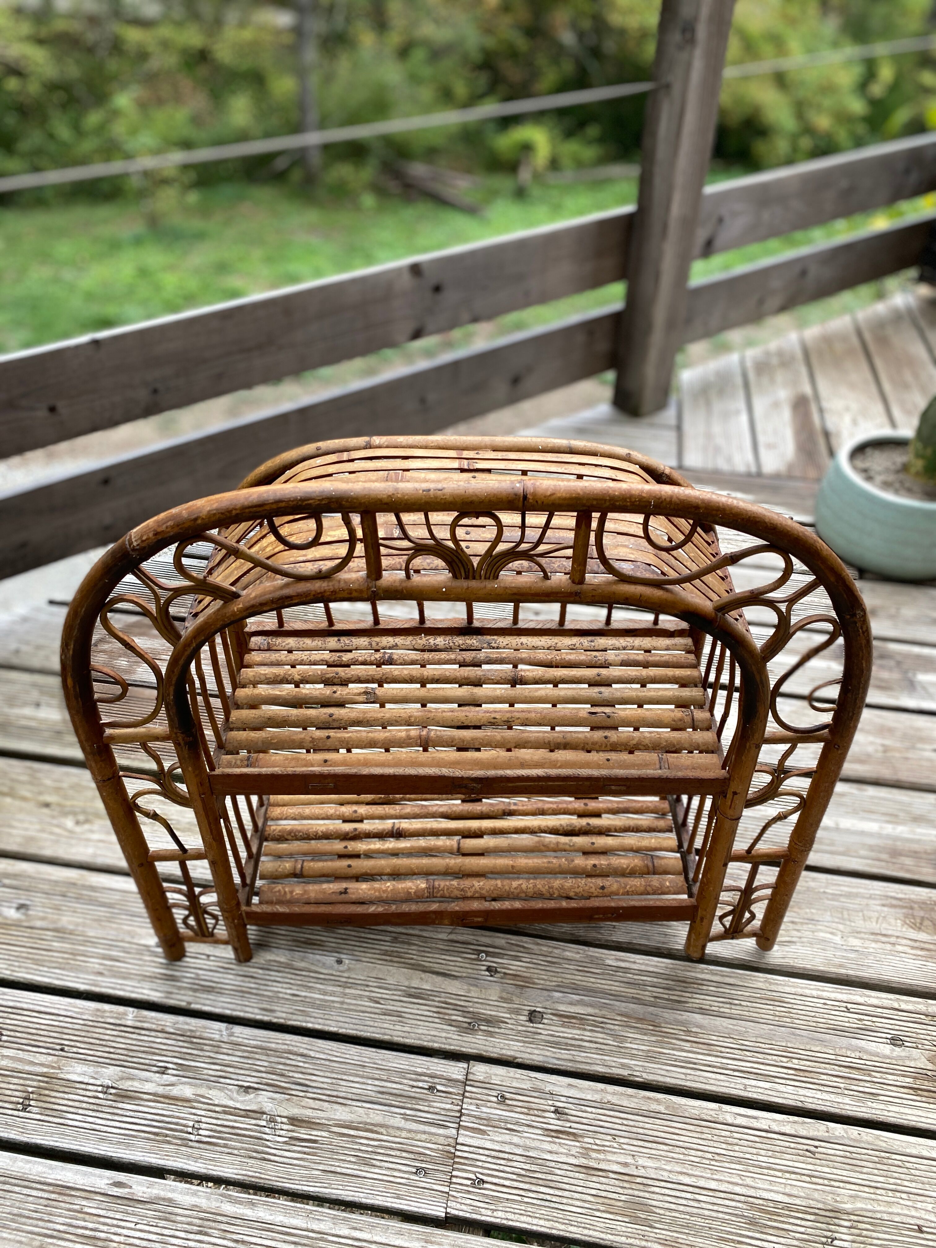 Bamboo shelf