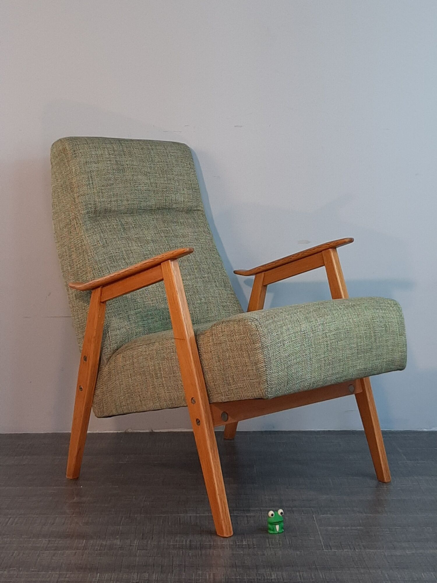 Pair of Interier Praha chairs, Czechoslovakian vintage 1960s