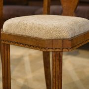 Pair of Art Deco chairs attributed to Baptistin Spade 1930s