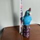 Statuette perroquet en porcelaine