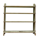 Gustavian painted shelves