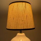 1970s glazed ceramic lamp