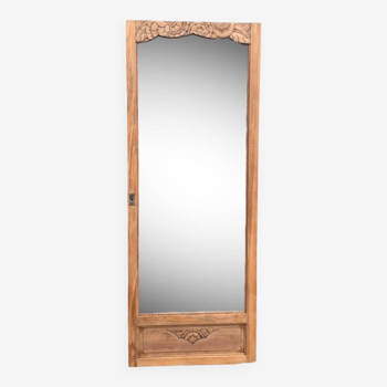 Miroir sur porte art déco 68x177cm