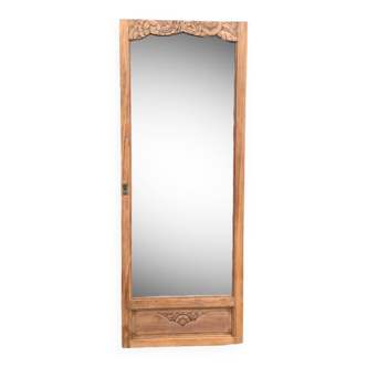 Mirror on art deco door 68x177cm