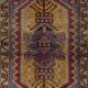 Vintage Scatter Rug, Turkish Accent Rug, Door Mat, Handmade Bat Mat, Kitchen Rug