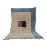 Tapis en laine naturelle artisanale taille 150 x 260 cm
