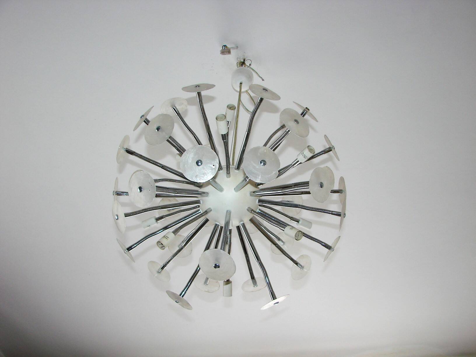 Italian hanging lamp Arditi, Space age 1980s