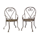 Paire de fauteuils de jardin 1950
