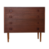 Vintage teak chest of drawers