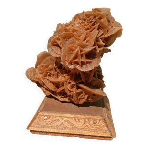 rose des sables sur socle