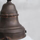 Opaline and Brass French Pendant Light