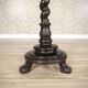Early 20th-Century Chippendale Floor Lamp on Brown Wooden Base