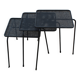 3 Soumba nesting tables by Mathieu Matégot, c. 1953