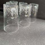 6 Baccarat tortoiseshell mugs