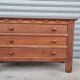 Oak chest of drawers