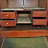 Time's roll-top desk Louis XVI, directoire era end 18th century mahogany