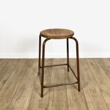Vintage chemistry top stool