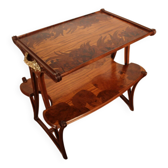 Art Nouveau tea table by L-Majorelle