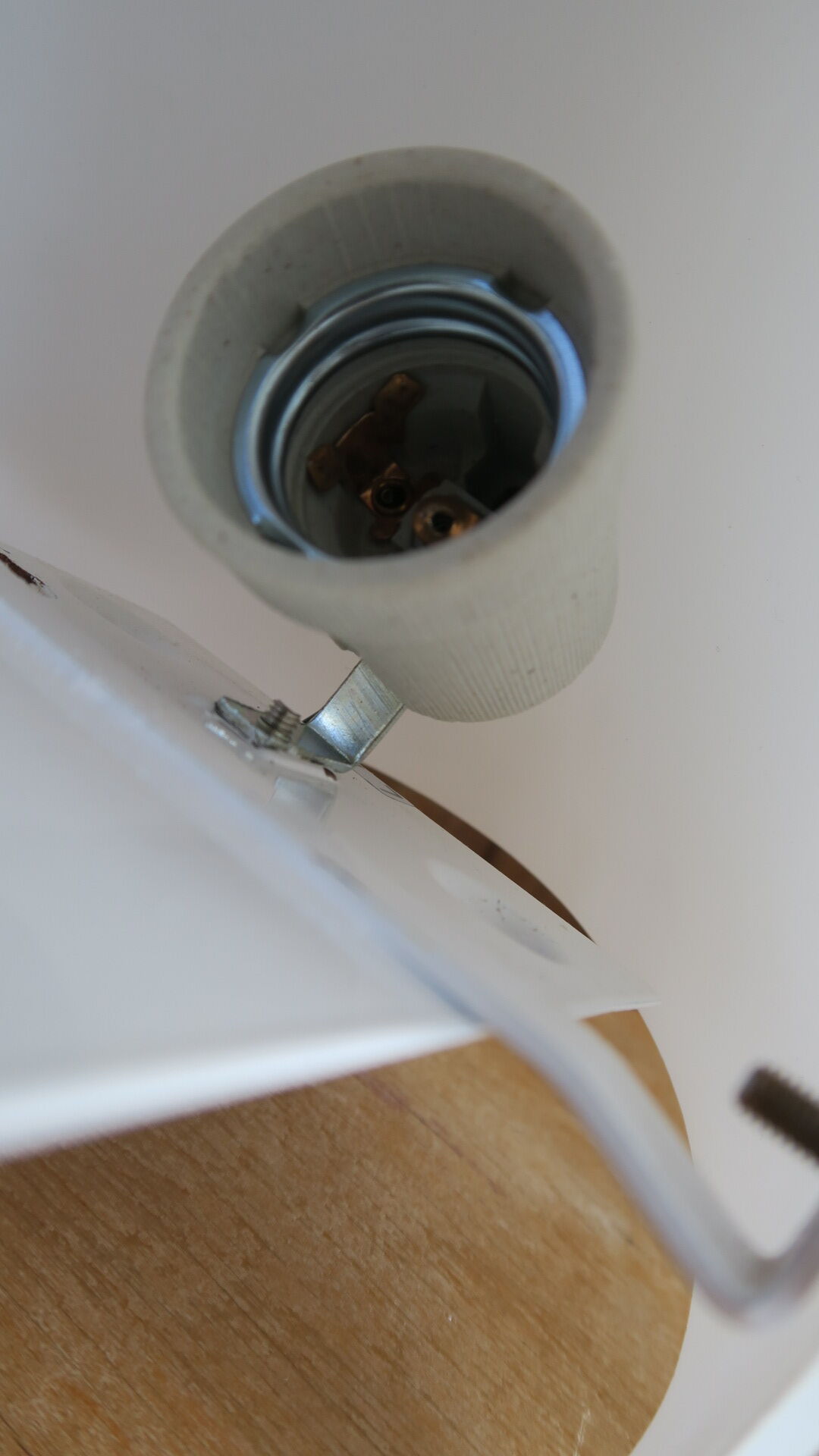 Opal glass wall lamp, styly from "fabas luce"