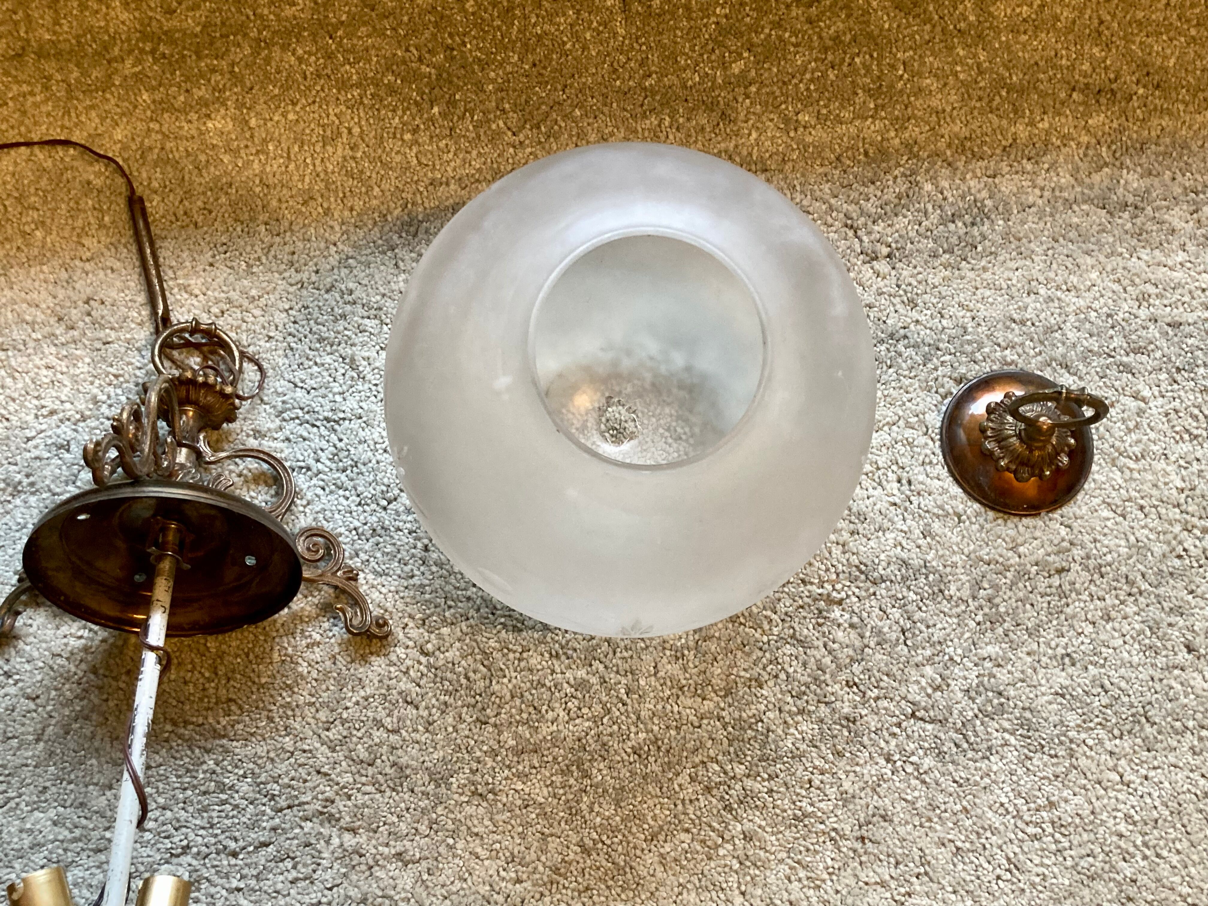 Suspension in the shape of a globe - Vintage