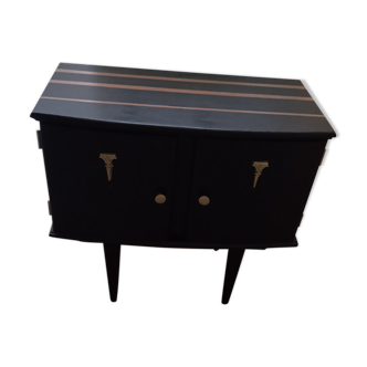 Black nightstand