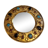 Miroir en céramique François Lembo