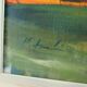 Original Swedish abstract oil painting on canvas "Abstract Rocks"