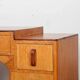 Bureau/dressing table made of burl wood from the 1930s.