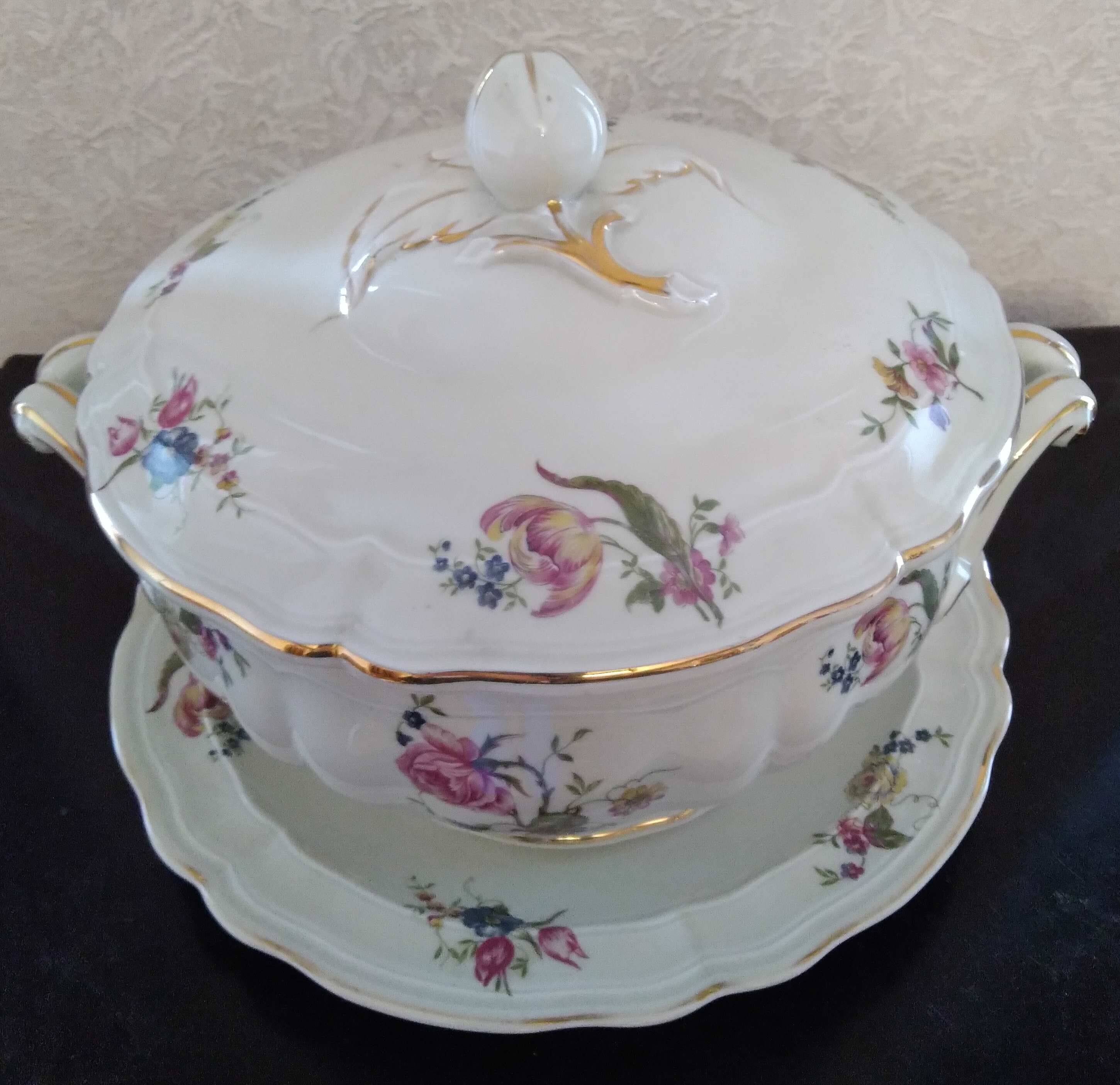 Service De Table Wawel 32 Pièces – Porcelaine Blanche Pologne