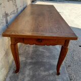 Old oak farm table - 2m30