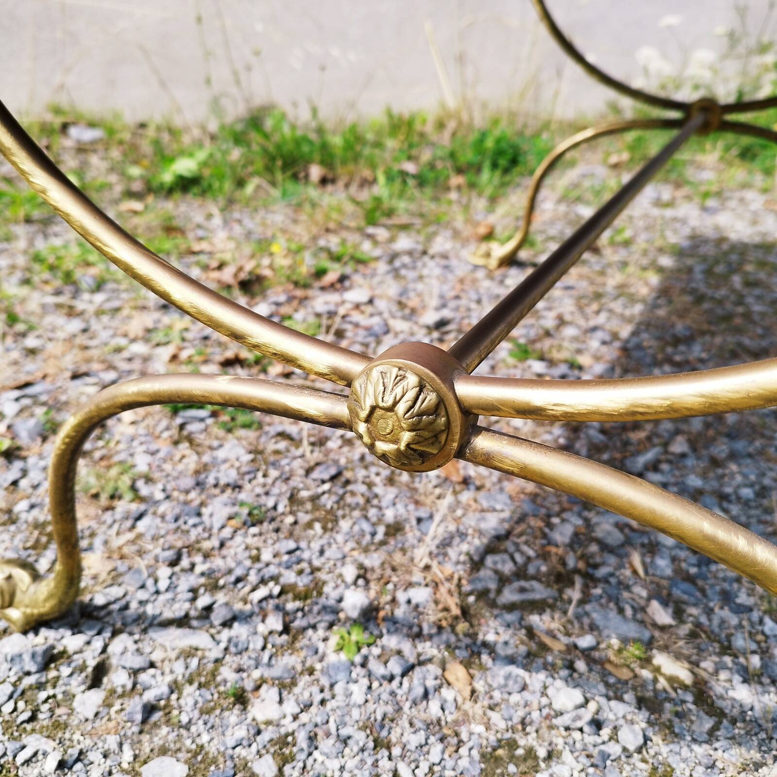 Vintage neoclassical coffee table