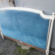 antique headboard in Louis XVI style