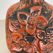 Fat Lava Ceramic Pottery Vase Heinz Siery Carstens Tönnieshof, Germany, 1970s