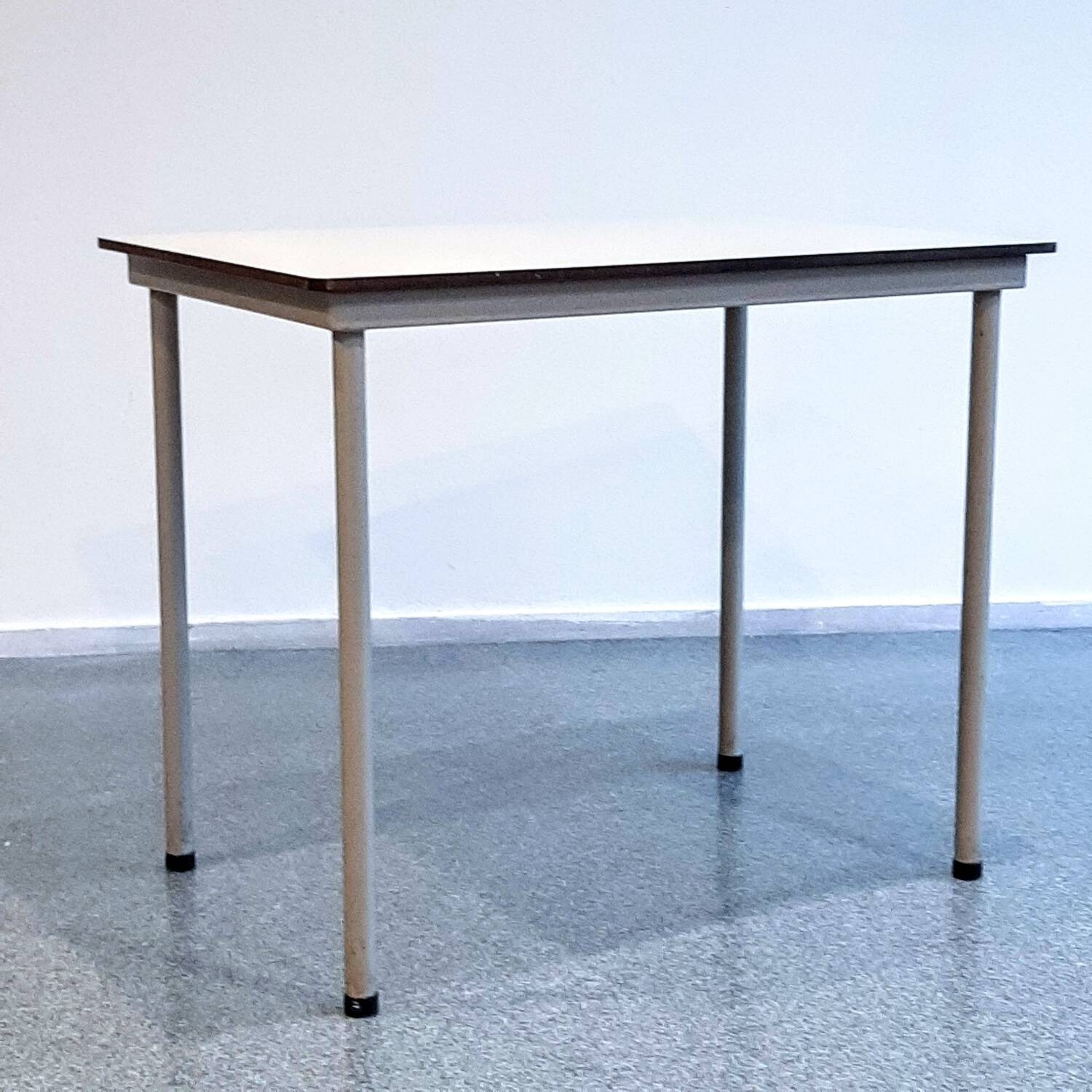 Vintage industrial table by Wim Rietveld for Ahrend De Cirkel