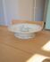 Coupe verte sur pied en porcelaine de Limoges