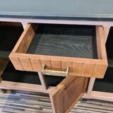 Art Deco sideboard in chene renovated and restyled
