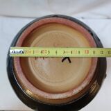 Large vase in flamed Boufflioux sandstone signed GUÉRIN - 1930s