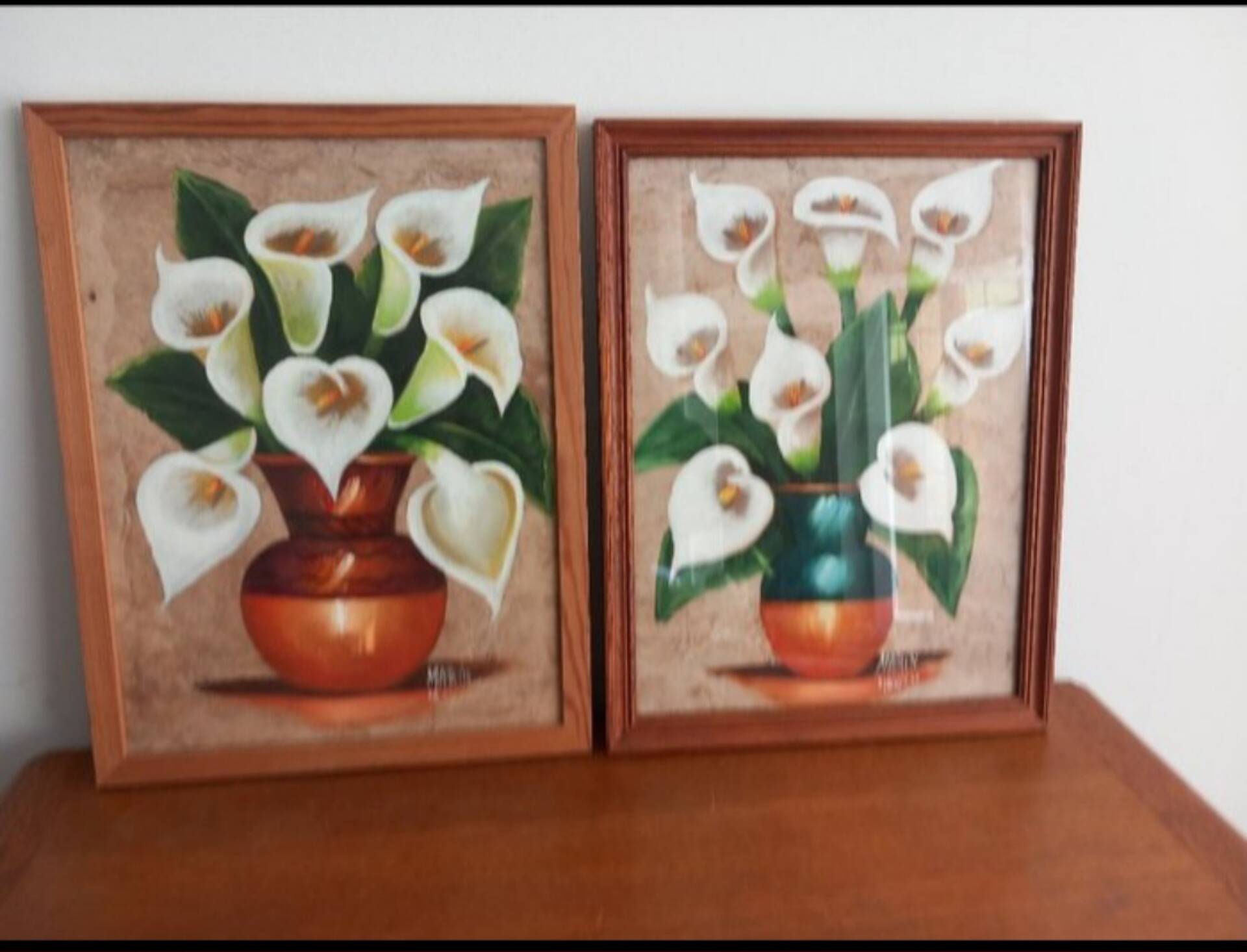 Triptyque nature morte sur papier Amate Marin Mexico