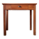 Solid wood table - vintage wooden desk with drawer