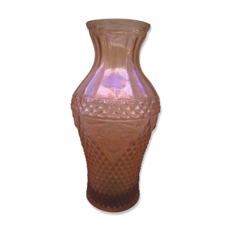 Vintage pink vase