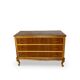Commode italienne en noyer du milieu du siècle, années 1960.