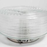 Ceiling lamp graphic 1970 glass