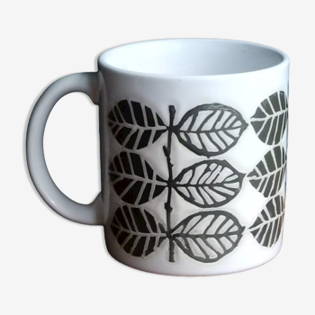 Mug GHC England décor twigs and leaves