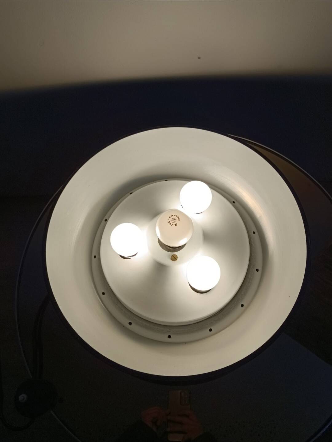 Plateau lamp by L. Ferrari and F. Mazzucchelli for Artemide 1965