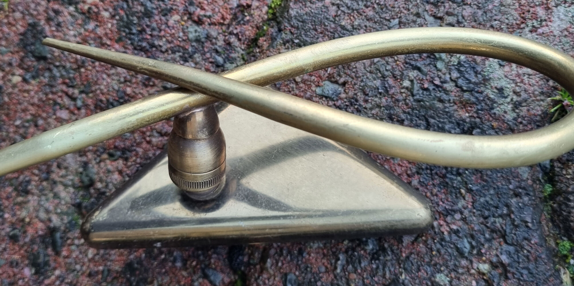 Pair of wall lamps, LUNEL edition, 1961, Paris, vintage 50s, 60s