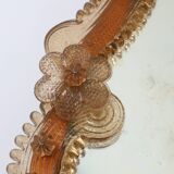 Miroir vénitien en verre de Murano par Art Venitien, modèle Campanil