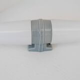 Large Mid-Century Modern Pale Grey Bathroom Sconce by Sigvard Bernadotte