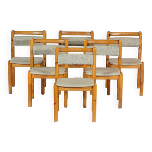 Ensemble de six chaises - salle manger milieu