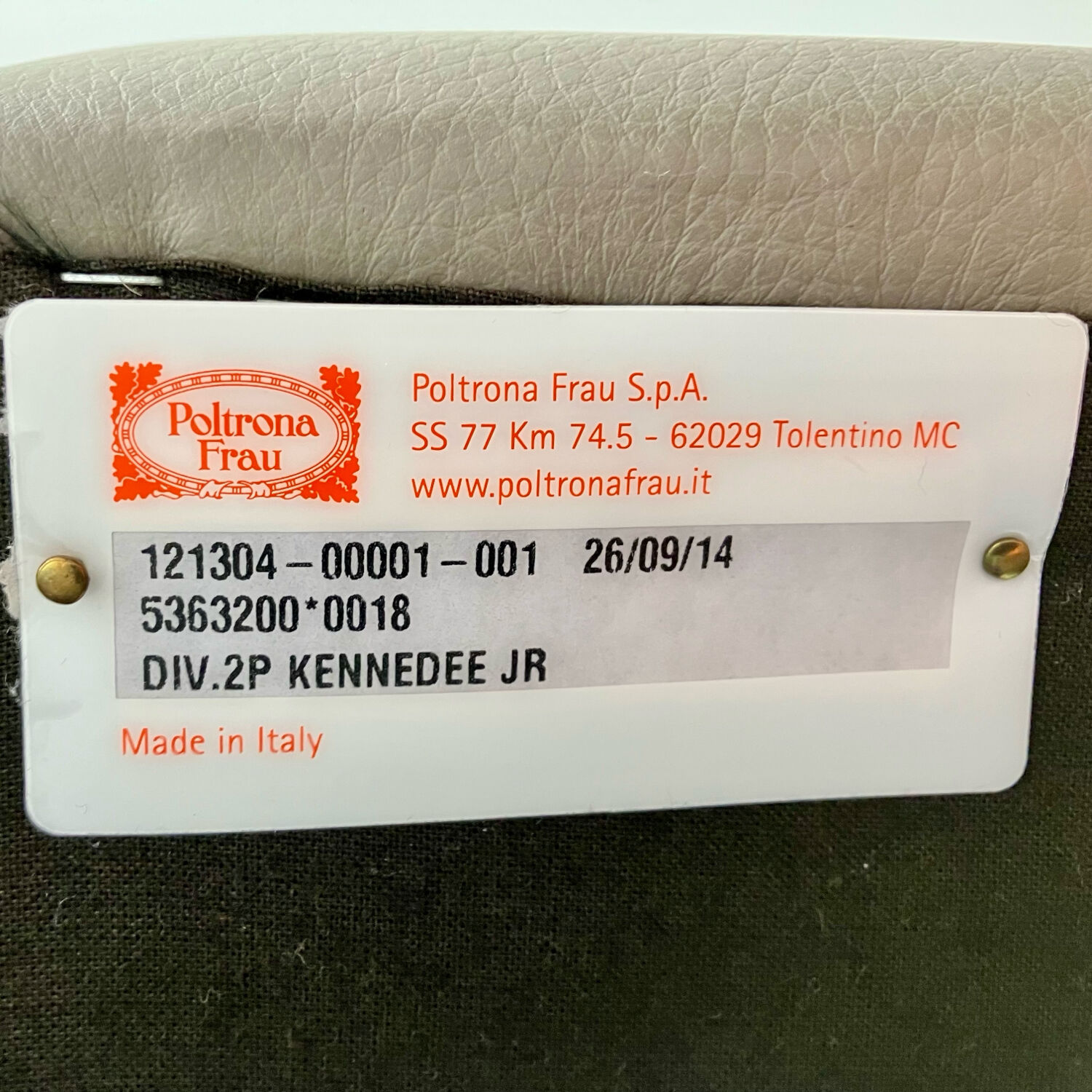 Kennedee sofa by Jean Marie Massaud